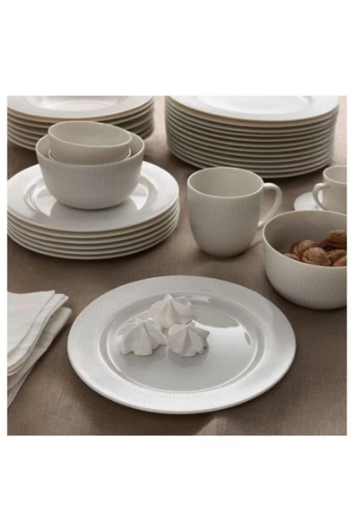 IKEA Ofantlıgt 13 Cm Beyaz Kase Feldispat Porselen - 4