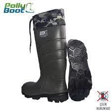 POLLYBOOT KMF BOĞAZLI K.HAKİ/SİYAH ÇİZME NO:42 - 2