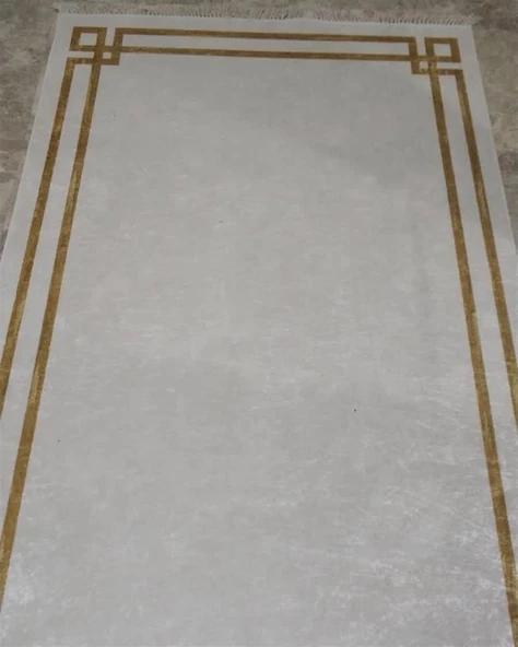 Hitit Kesme Oda Halısı 120x300 Lidya Lüx 4209 Altın