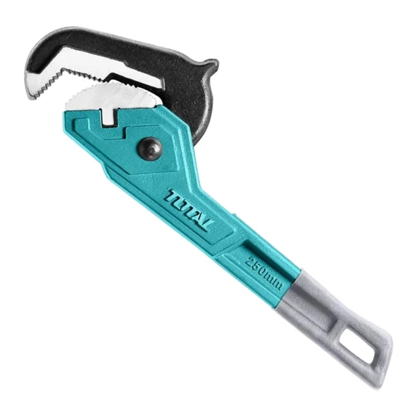 Total Cırcırlı Boru Anahtarı 10'' İngiliz Anahtar 3.8 cm Ağız 25 Cm Boy Çırçırlı Sökme Sıkma Tutma - 2