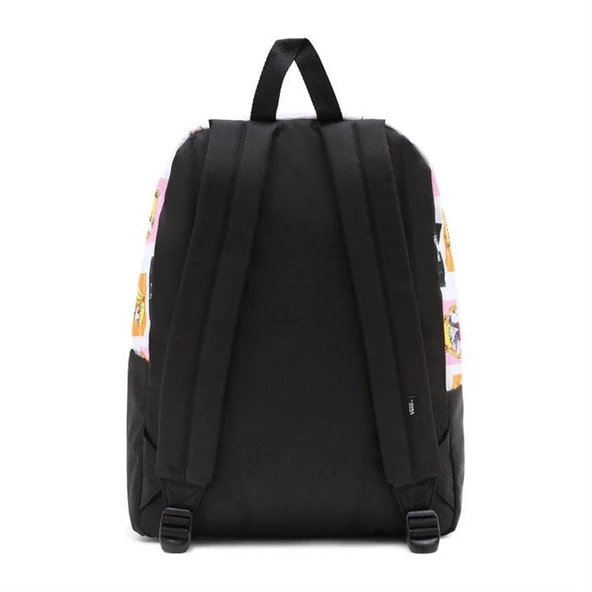 Vans VN0A5KHQWHT1 Black/White Sırt Çantası - 3