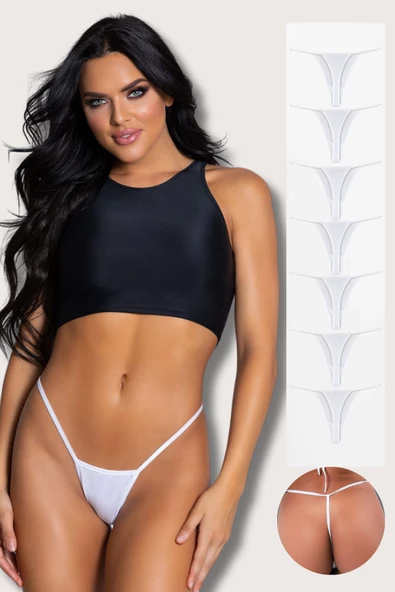 Shopidik  7 Lİ String Tanga - 3