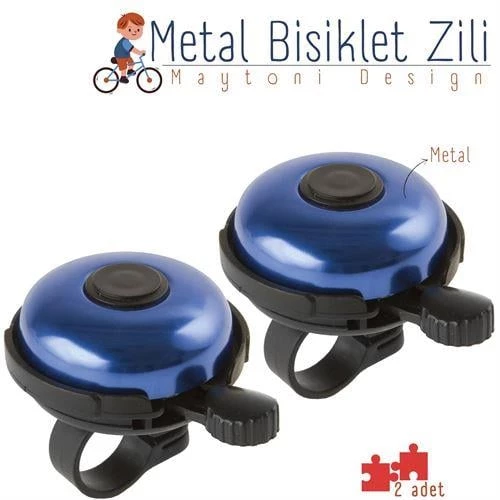 TransForMacion Bisiklet Zili 2 li Set Metal Maytoni Design 429044