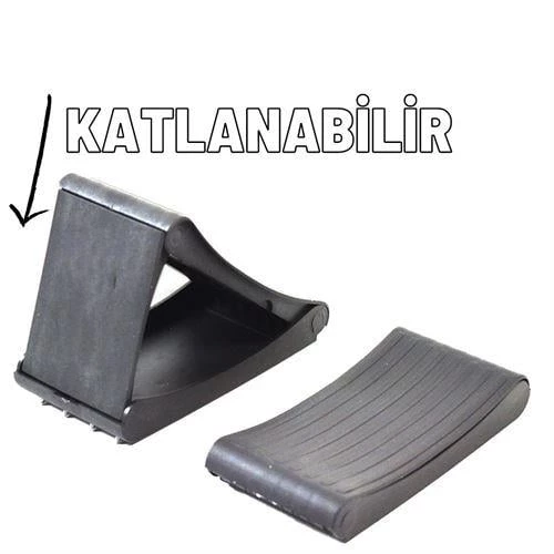 TransForMacion Çivili Katlanabilir Kayma Önleyici Katlanır Takoz 422153