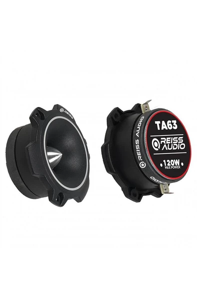 Reiss Audio Rs-Ta63 10 cm Tweeter Uyumlu 120 Watt Maximum Power Çift