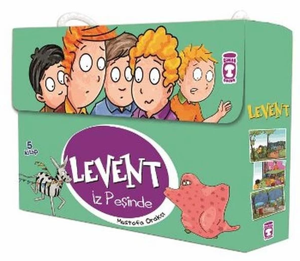 Levent İz Peşinde 1. Set 5 Kitap
