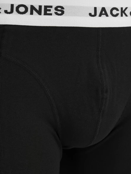 JACK JONES Solıd Erkek Pamuklu 5 li Boxer 12254366 - 6