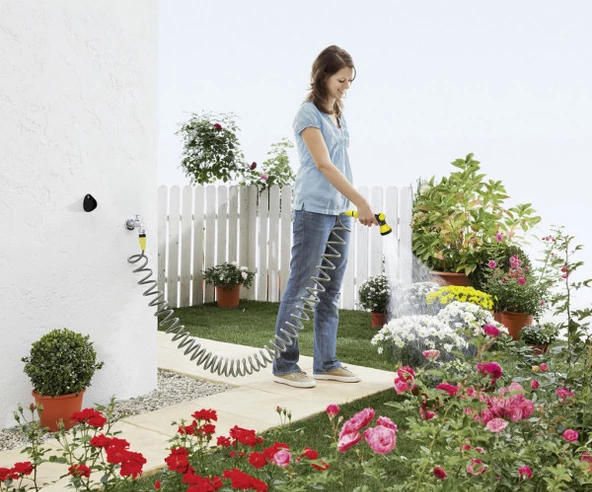 Karcher 2645-179 Bahçe Teras Spiral Hortum Seti 10 Metre - 2