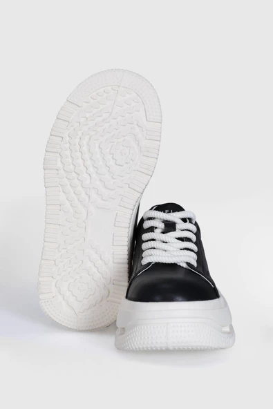 Lufian Agatha Kadın Sneaker Ayakkabı Siyah 121230007 - 3