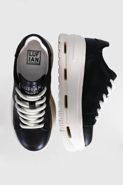 Lufian Agatha Kadın Sneaker Ayakkabı Siyah 121230007 - 2