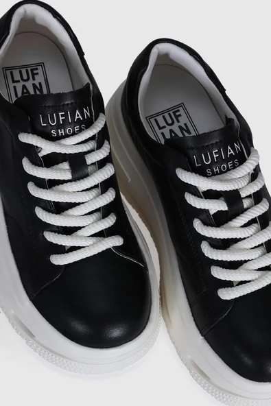 Lufian Agatha Kadın Sneaker Ayakkabı Siyah 121230007 - 5