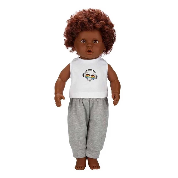 Dollz'n More Dada Kıvırcık Saçlı Bebek 60 cm