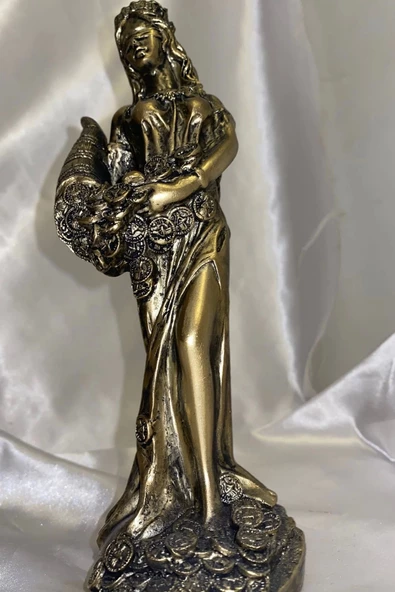 Bereket Tanrıçası Fortuna Şans Kader Talih Tyche - Resim 8