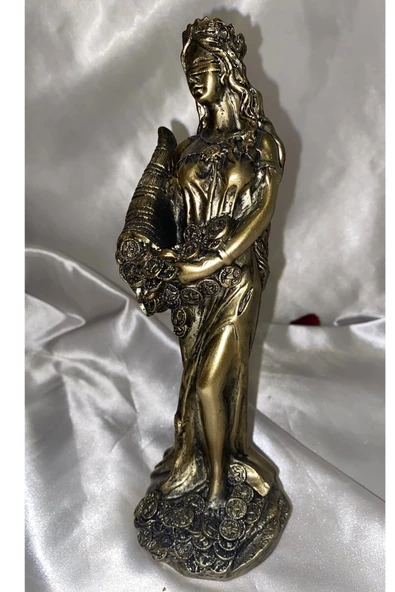 Bereket Tanrıçası Fortuna Şans Kader Talih Tyche - Resim 2