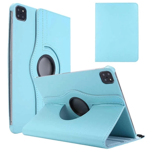 iPad Air 11 2024 360 Dönebilen Standlı Case Kılıf Tablet Kılıfı