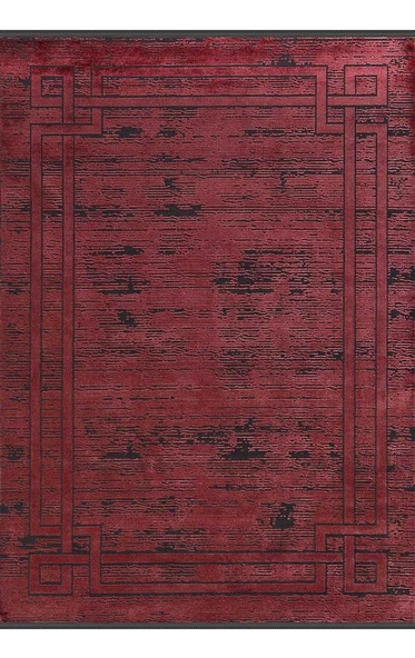 Merinos Halı Kesme Bamboo Lavi 34666 910 Bordo 160 x 230 cm