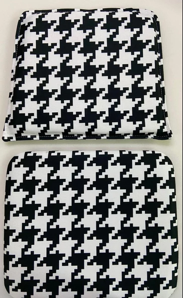 Knsz minder seti 1 li mazlum kono kumaş oturma ve sırt tel sandalyesi minderi bir arada ürün görseli