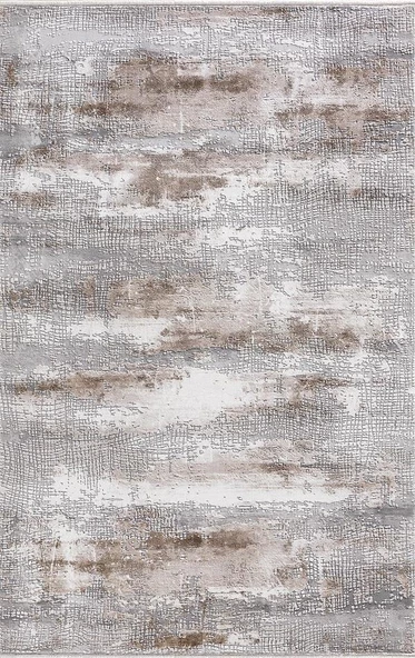 Merinos Halı Kişiye Özel Ölçü Yolluk Halı 100x210 Therapy 19127 080 Gri