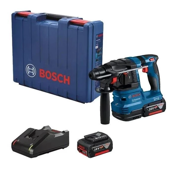 Bosch Professional GBH 185-LI Akülü Kırıcı Delici 2x4.0Ah