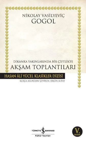 Akşam Toplantıları Hasan Ali Yücel Klasikler Nikolay Gogol