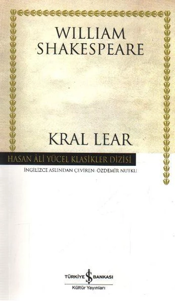 Kral Lear Hasan Ali Yücel Klasikler William Shakespeare