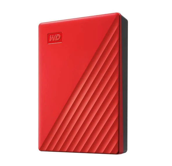 WD 2.5 4TB My Passport WDBPKJ0040BRD Kırmızı - 2