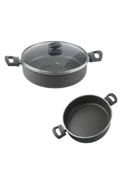 Mehtap 24 cm Granit Pilav Tenceresi - 3