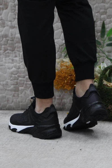 Lumberjack Magıc Siyah Rahat Akıllı Bağçıklı Orijinal Ürün Erkek Spor Ayakkabı - 4