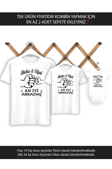 Baba Oğul Kız En Iyi Arkadaş (TEK ÜRÜN FİYATIDIR KOMBİN YAPMAK İÇİN EN AZ 2 ADET SEPETE EKLEYİNİZ)