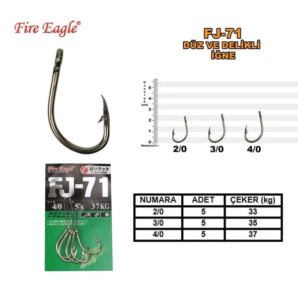 Fire Eagle Hook Fj-71