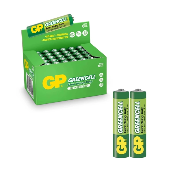 Gp-24g-2s2 Aaa İnce Kalem Pil Greencell 40lı Paket