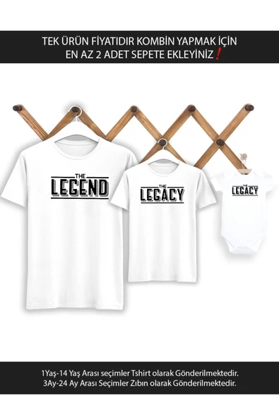 Baba Oğul Legend Legacy (TEK ÜRÜN FİYATIDIR KOMBİN YAPMAK İÇİN EN AZ 2 ADET SEPETE EKLEYİNİZ)