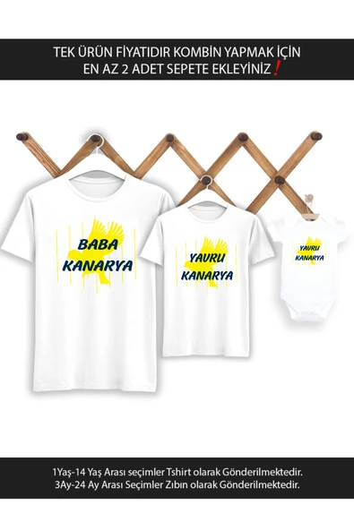 Baba Yavru Kanarya Baba Oğul Kız TEK ÜRÜN FİYATIDIR KOMBİN YAPMAK İÇİN EN AZ 2 ADET SEPETE EKLEYİNİZ