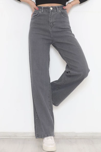 Palazzo Kot Pantolon Koyugri - 11879.1431. ürün görseli