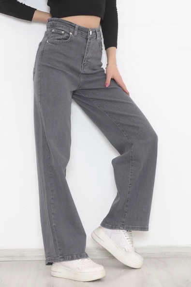 Palazzo Kot Pantolon Koyugri - 11879.1431. - Resim 3