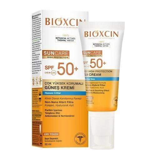 Bioxcin Suncare SPF50 Hassas Cilt Güneş Kremi 50ML