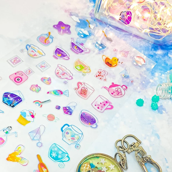 Bigpoint Sticker Çay Zamanı 15'li Paket - 2