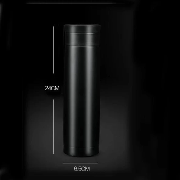 Geseus Çift Katman Filtreli Paslanmaz Çelik 500 ML Termos 889 - 5