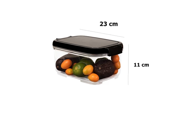 Moonstar Proplus 2 Parça Hava Sızdırmaz Saklama Kabı 3,4 LT - 5