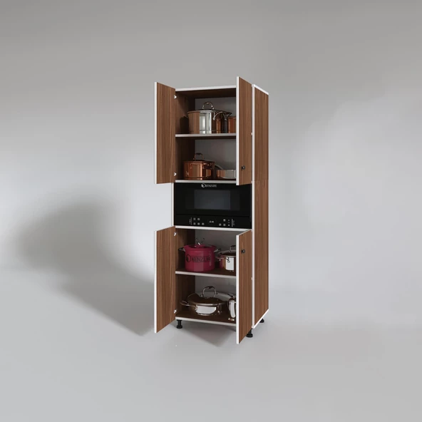 Kenzlife fırın dolabı bedriye cvz 185*66*45 mutfak banyo kiler ofis - 2