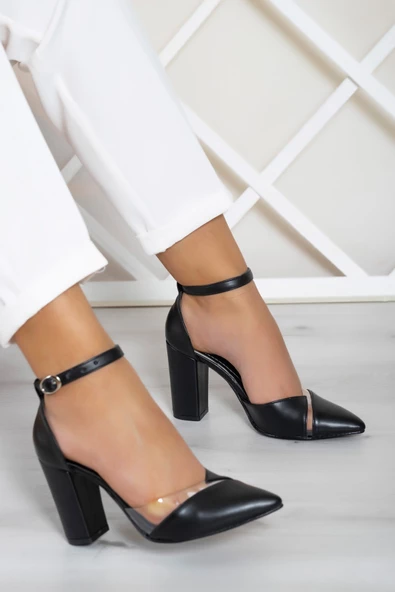 Erkan Saçmacı Aurora Siyah Vegan Şeffaf Tasarımlı Ayakkabı - 2