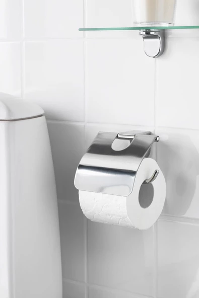 IKEA KALKGRUND Tuvalet Kağıtlığı Krom Kaplama - 3