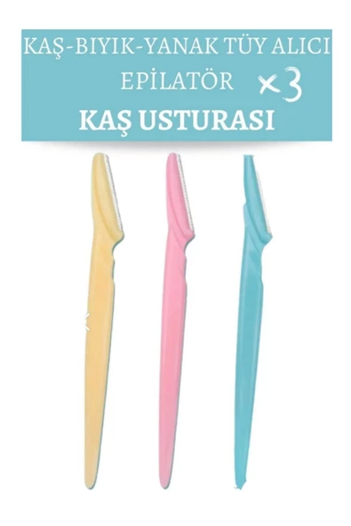 Philips Bre700/05 Islak Kuru Epilasyon Aleti - Yüz Jileti Ve Kaş Usturası 3'lü Ustura 2'li Avantaj Seti - 3