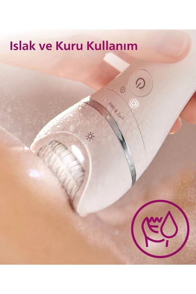 Philips 8000 Serisi Bre710/05 Islak Kuru Epilatör - 6