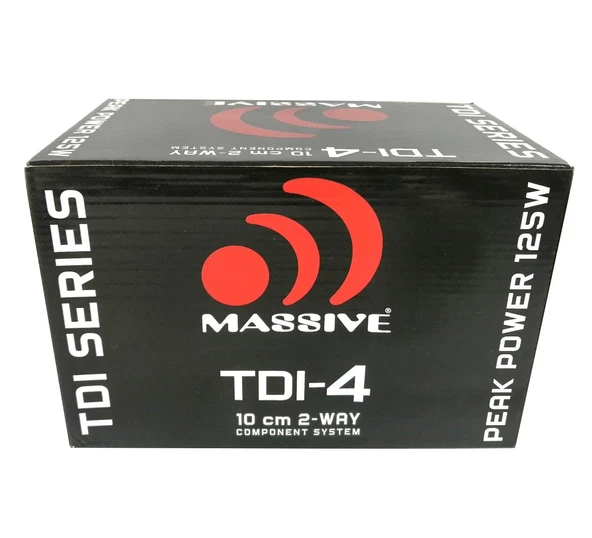 Massive MS-TDI4 10Cm 2 Yollu Komponent 125W Maksimum Güç + 60W Rms - 2