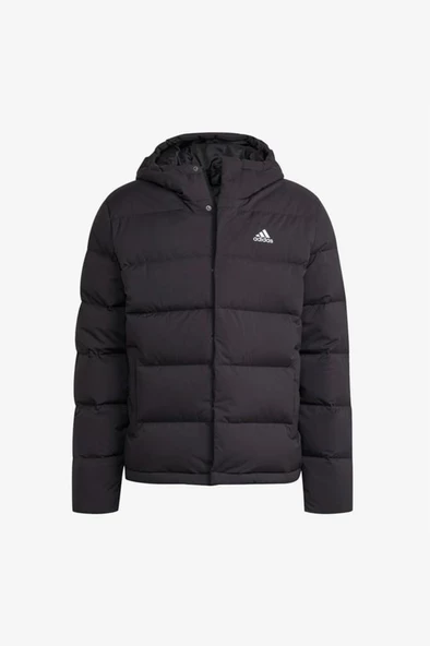 Adidas Helionic Ho Jkt ADHG8751 Siyah Erkek Günlük Kaban Mont