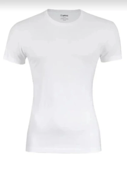 YILDIZ 475 ERKEK BAMBU SIFIR YAKA KISA KOL ATLET 3 ADET - Resim 2