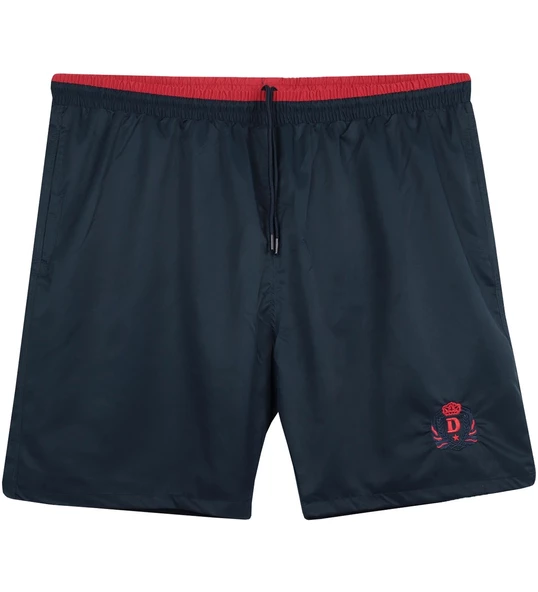 Erkek Büyük Beden 115 Kilo-194 Kilo Arası İçin Uygun Deniz Şortu Dekons Antrasit - 5