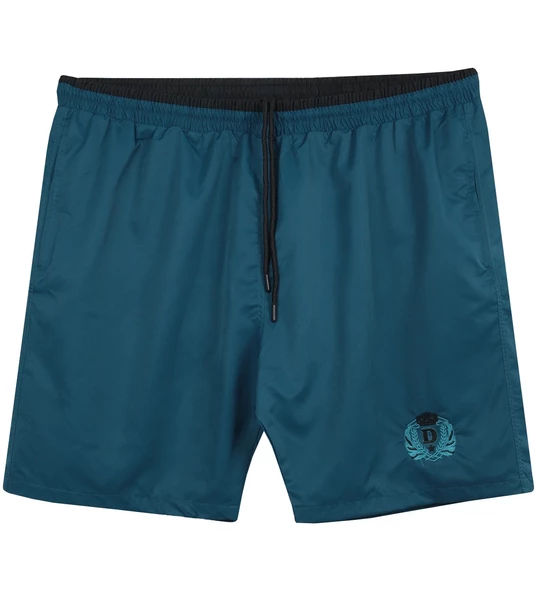 Erkek Büyük Beden 115 Kilo-194 Kilo Arası İçin Uygun Deniz Şortu Dekons Antrasit - 4