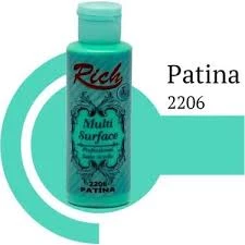 Rich Multi Surface Akrilik Boya 120ml 2206 Patina